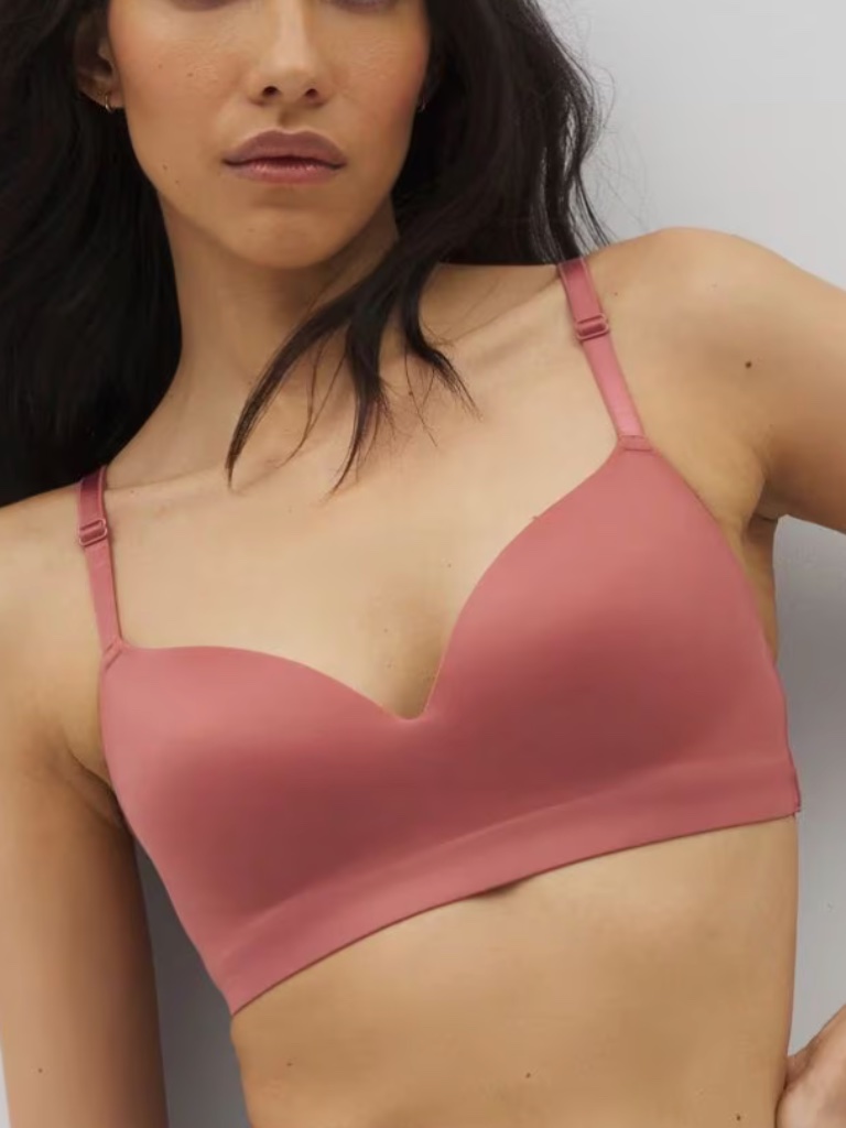 Soma Clay Rose Enbliss Luxe Wireless Bra